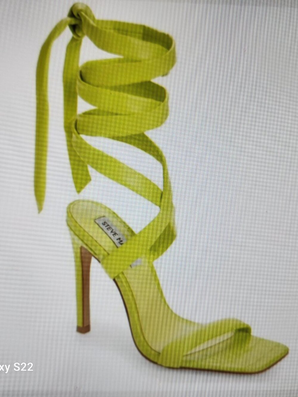 Steve Madden Utilize Lace Up Heeled Sandals. NIB. Size 8.5